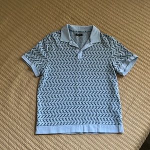 Men’s Alfani Patterned Polo